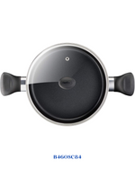 TEFAL SUPER COOK 12 PC SET, NON-STICK, THERMO-SIGNAL, RED
