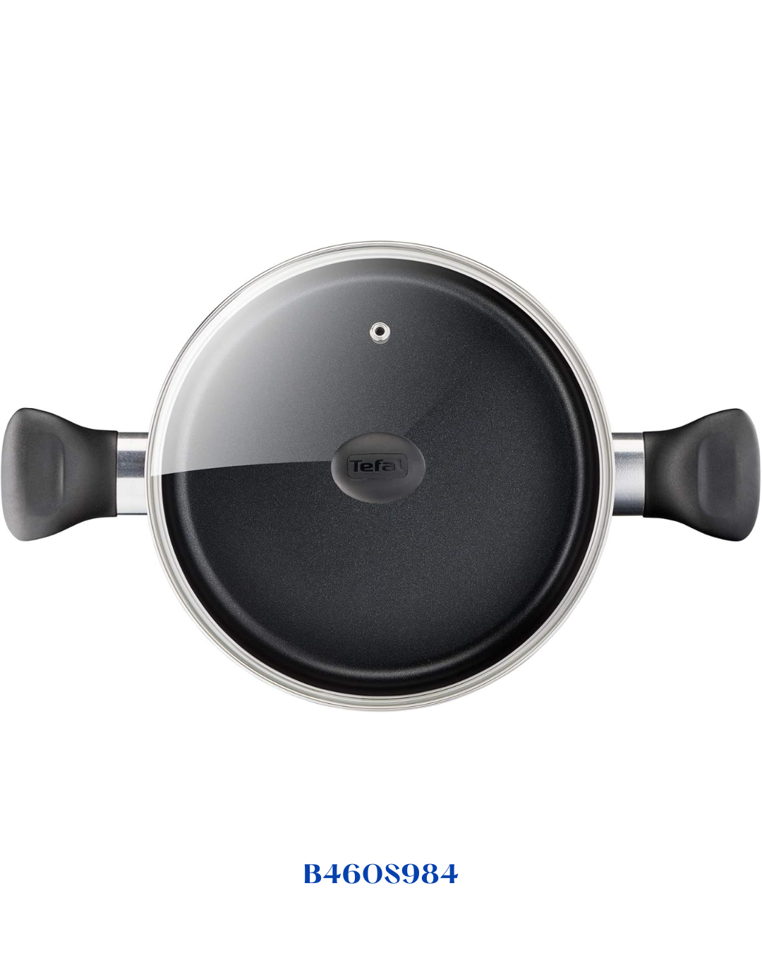 TEFAL SUPER COOK 9 PC SET, NON-STICK, THERMO-SIGNAL, RED