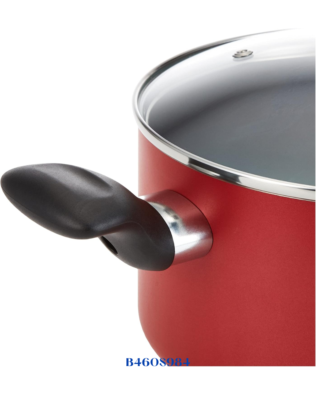 TEFAL SUPER COOK 9 PC SET, NON-STICK, THERMO-SIGNAL, RED