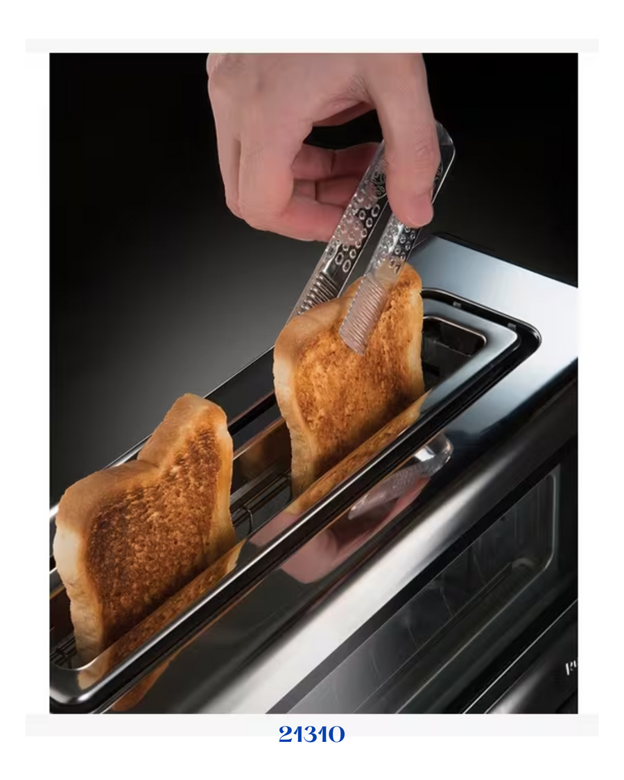 RUSSELL HOBBS 21310 GLASS LINE 2 SLICE TOASTER - 980W