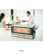RUSSELL HOBBS 21310 GLASS LINE 2 SLICE TOASTER - 980W