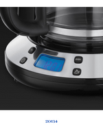 RUSSELL HOBBS COLOURS PLUS+ BLACK COFFEE MAKER 1000W 1.25L