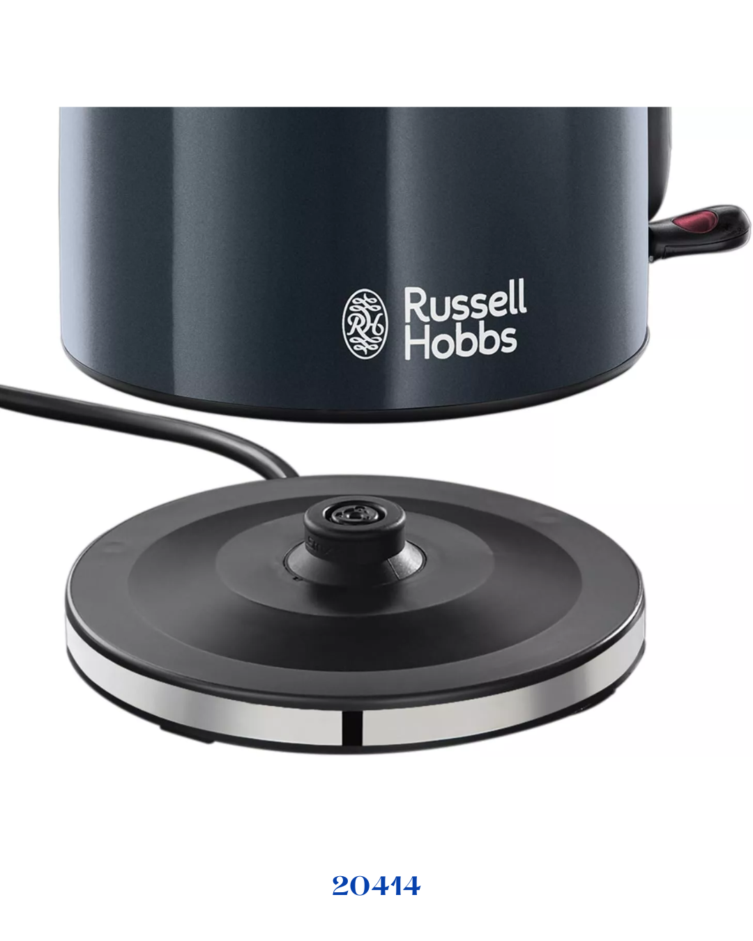 RUSSELL HOBBS COLOURS PLUS GREY KETTLE 2400W 1.7L