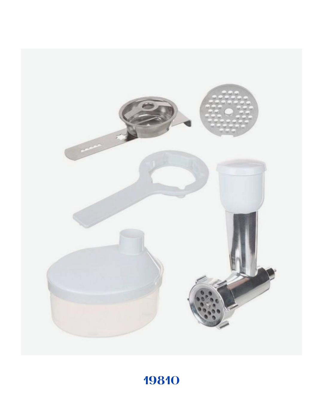 RUSSELL HOBBS CREATIONS MEAT GRINDER ATTACHMENT