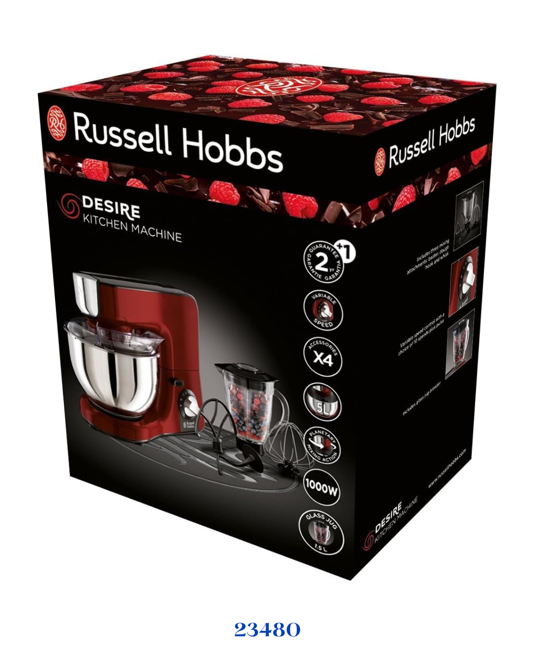 RUSSELL HOBBS DESIRE KITCHEN MACHINE 1000W 5L