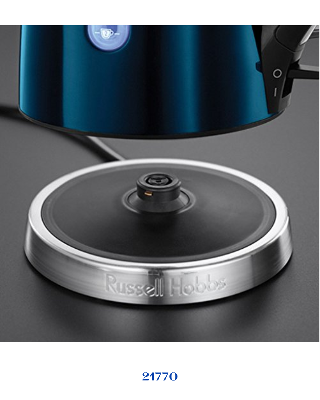 RUSSELL HOBBS JEWELS TOPAZ BLUE KETTLE 2400W 1.7L