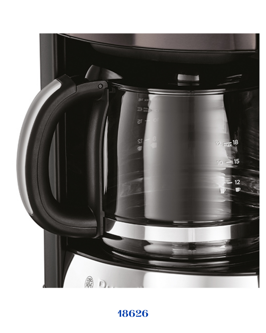 RUSSELL HOBBS MATTE BLACK COFFEE MAKER