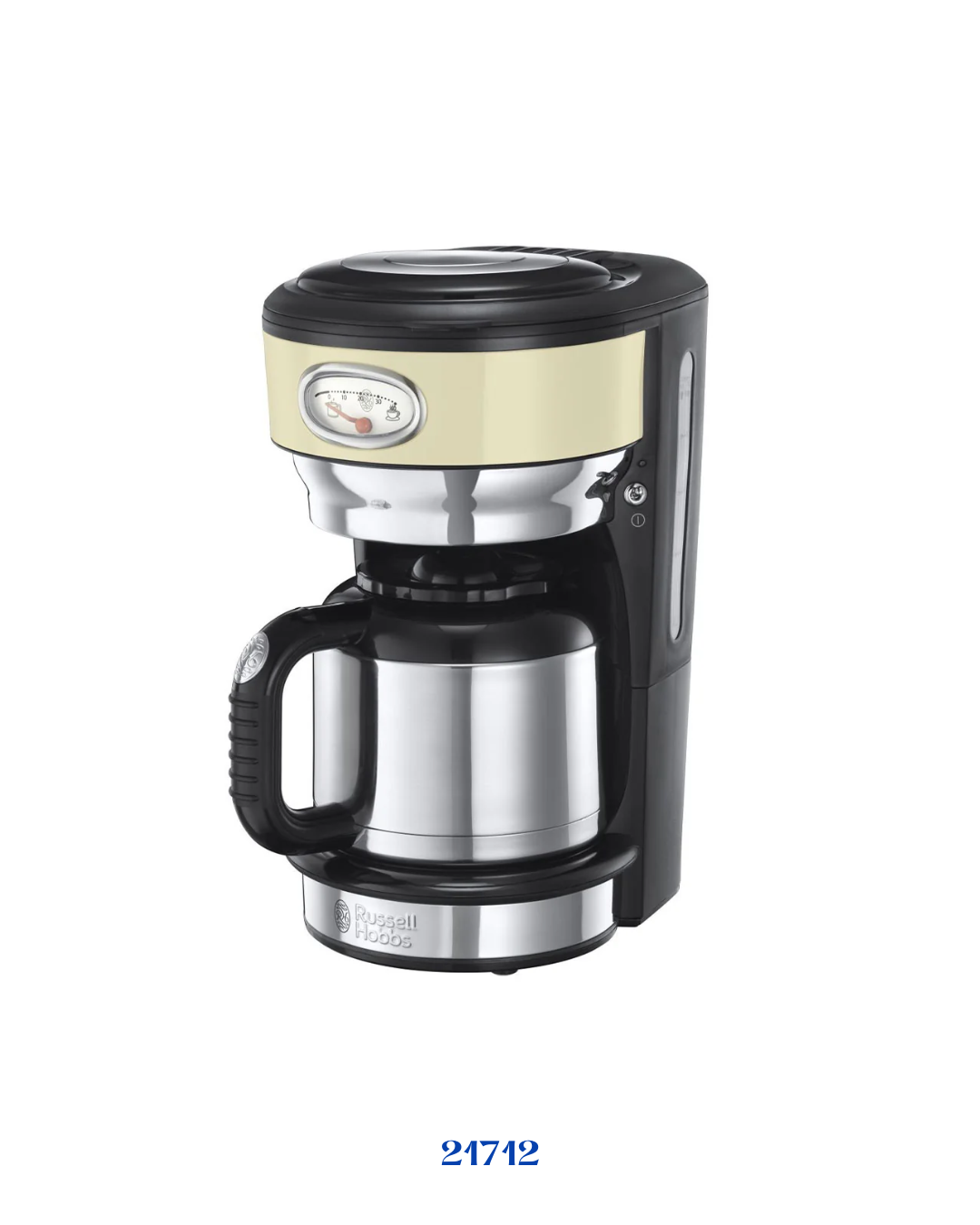 RUSSELL HOBBS RETRO COFFEE MAKER 1000W 1L