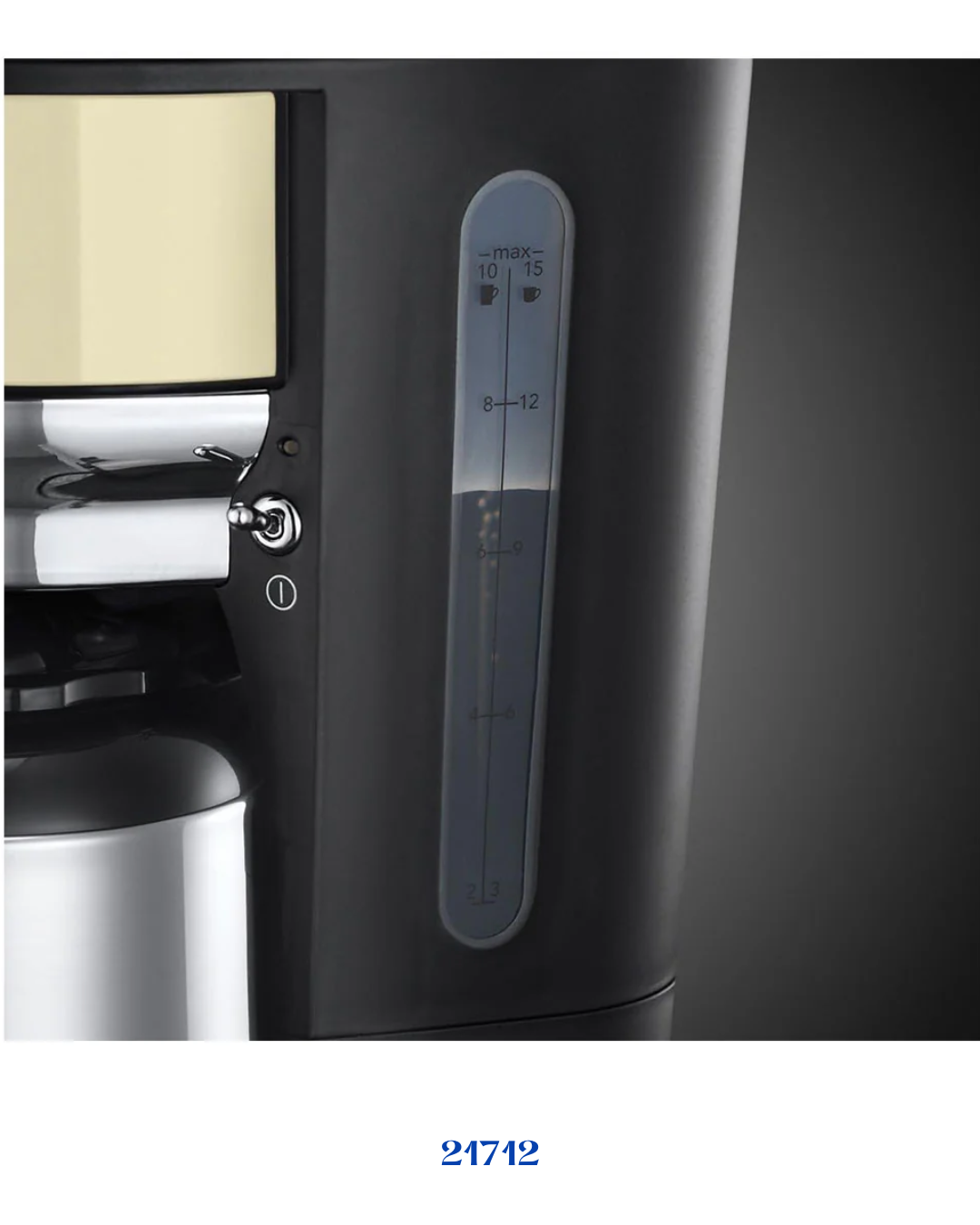 RUSSELL HOBBS RETRO COFFEE MAKER 1000W 1L