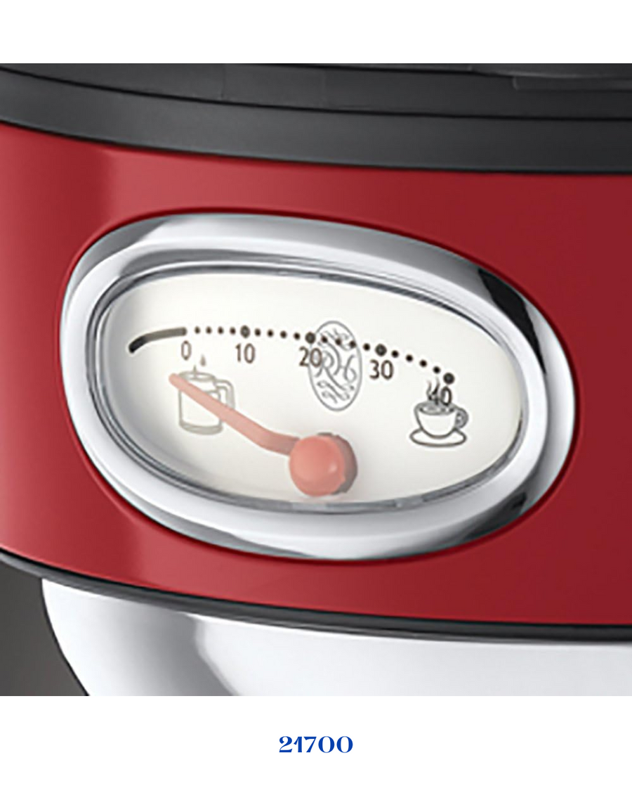 RUSSELL HOBBS RETRO RIBBON RED COFFEE MAKER 1000W
