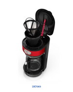 RUSSELL HOBBS RETRO RIBBON RED COFFEE MAKER 1000W