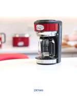 RUSSELL HOBBS RETRO RIBBON RED COFFEE MAKER 1000W