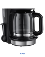 RUSSELL HOBBS STORM GREY COFFEE MAKER 1000W 1.25L
