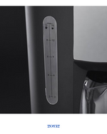 RUSSELL HOBBS STORM GREY COFFEE MAKER 1000W 1.25L