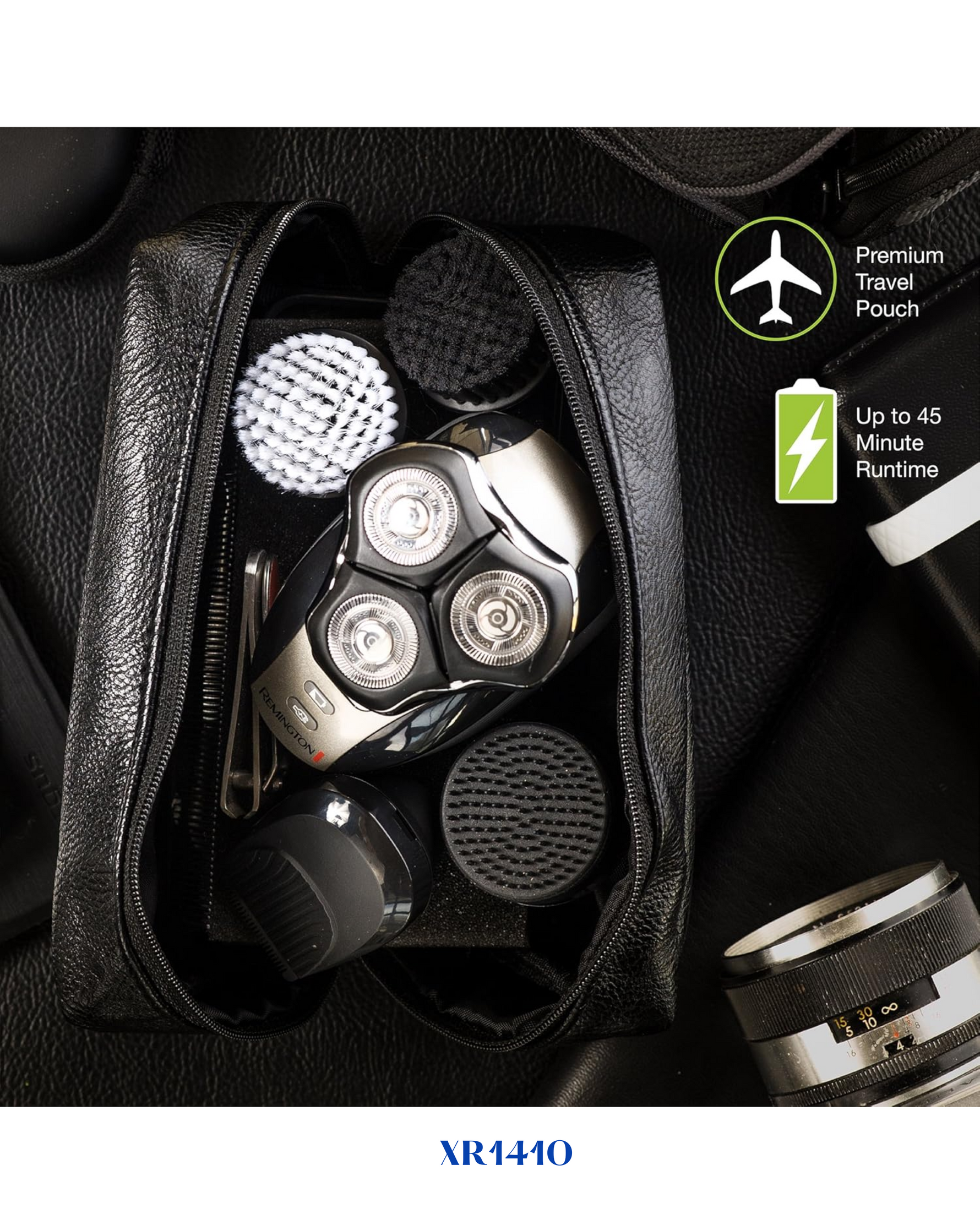 REMINGTON VERSO ROTARY SHAVER GROOMING KIT