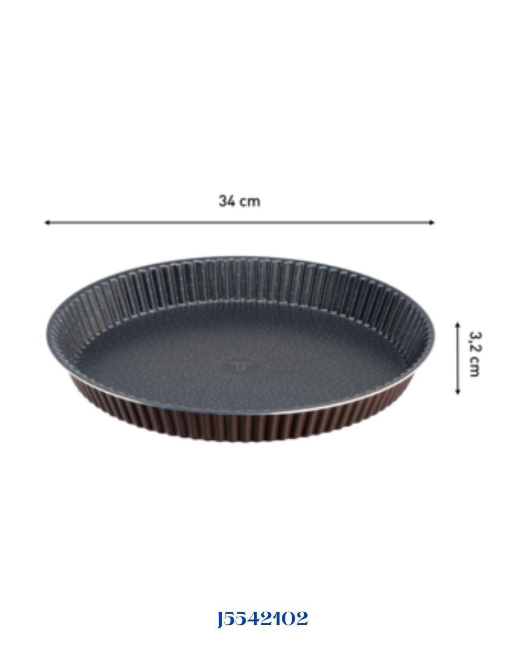TEFAL PERFECTBAKE FLUTED TART 33CM
