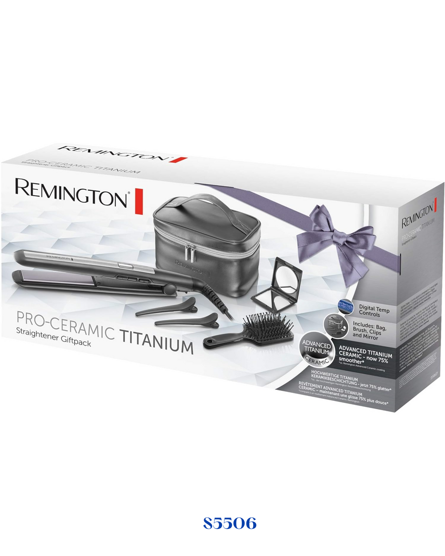 REMINGTON PRO-CERAMIC TITANIUM HAIR STRAIGHTENER