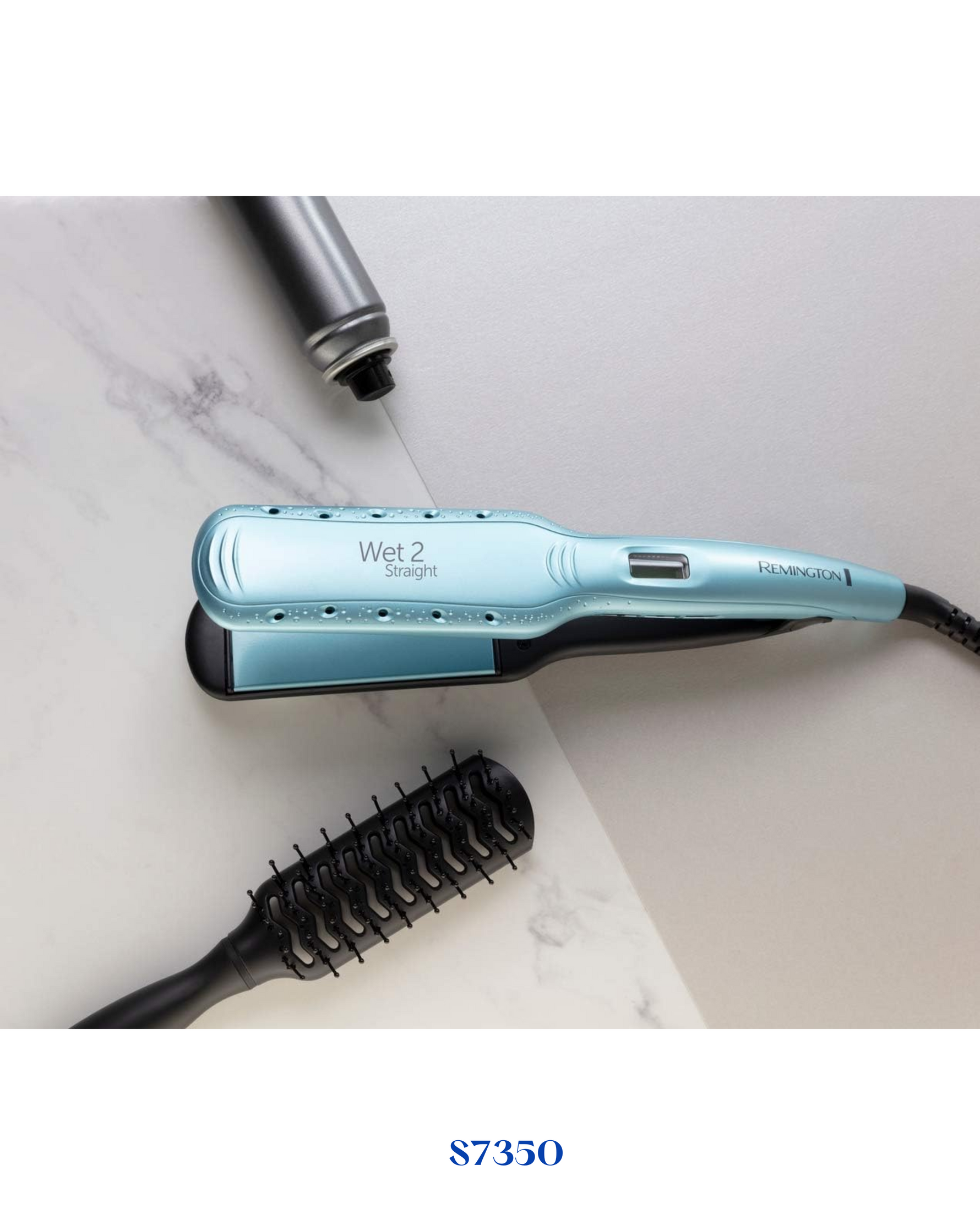 REMINGTON WET2STRAIGHT WIDE PLATE HAIR STRAIGHTENER