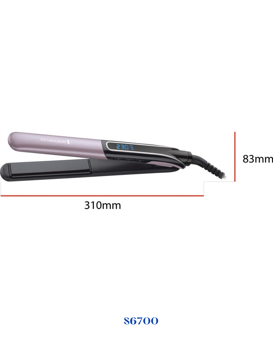 REMINGTON SLEEK & CURL EXPERT STRAIGHTENER