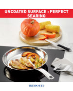 TEFAL STAINLESS STEEL INTUITION FRYPAN 24CM