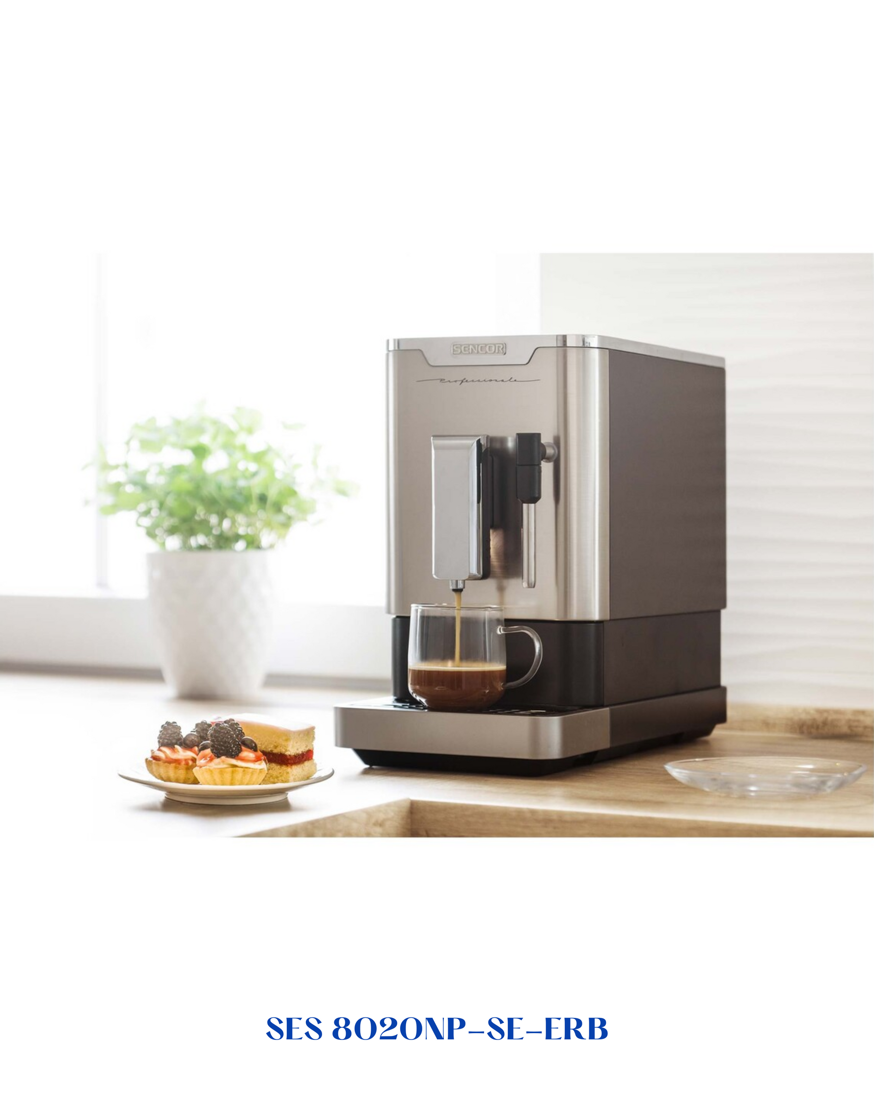 SENCOR AUTOMATIC ESPRESSO MACHINE 1470W 1.1L