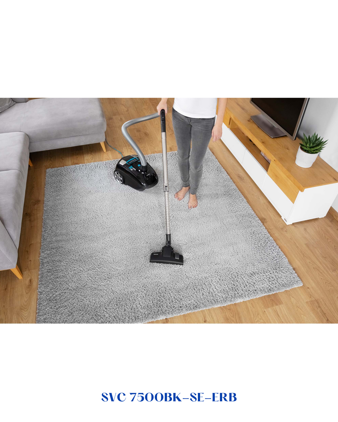 SENCOR BAGGED VACUUM CLEANER 750W 3.5L