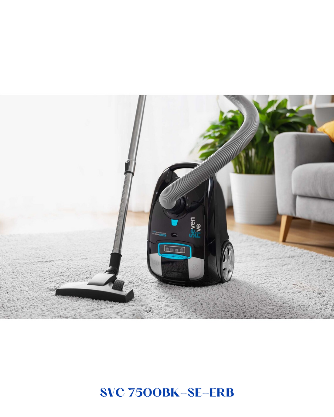 SENCOR BAGGED VACUUM CLEANER 750W 3.5L