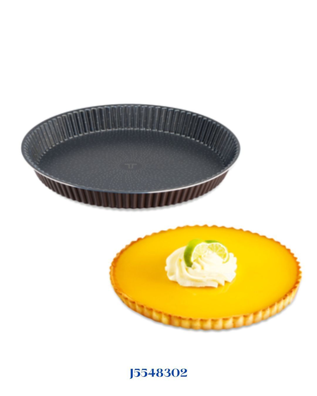 TEFAL PERFECTBAKE FLUTED TART 27 CM