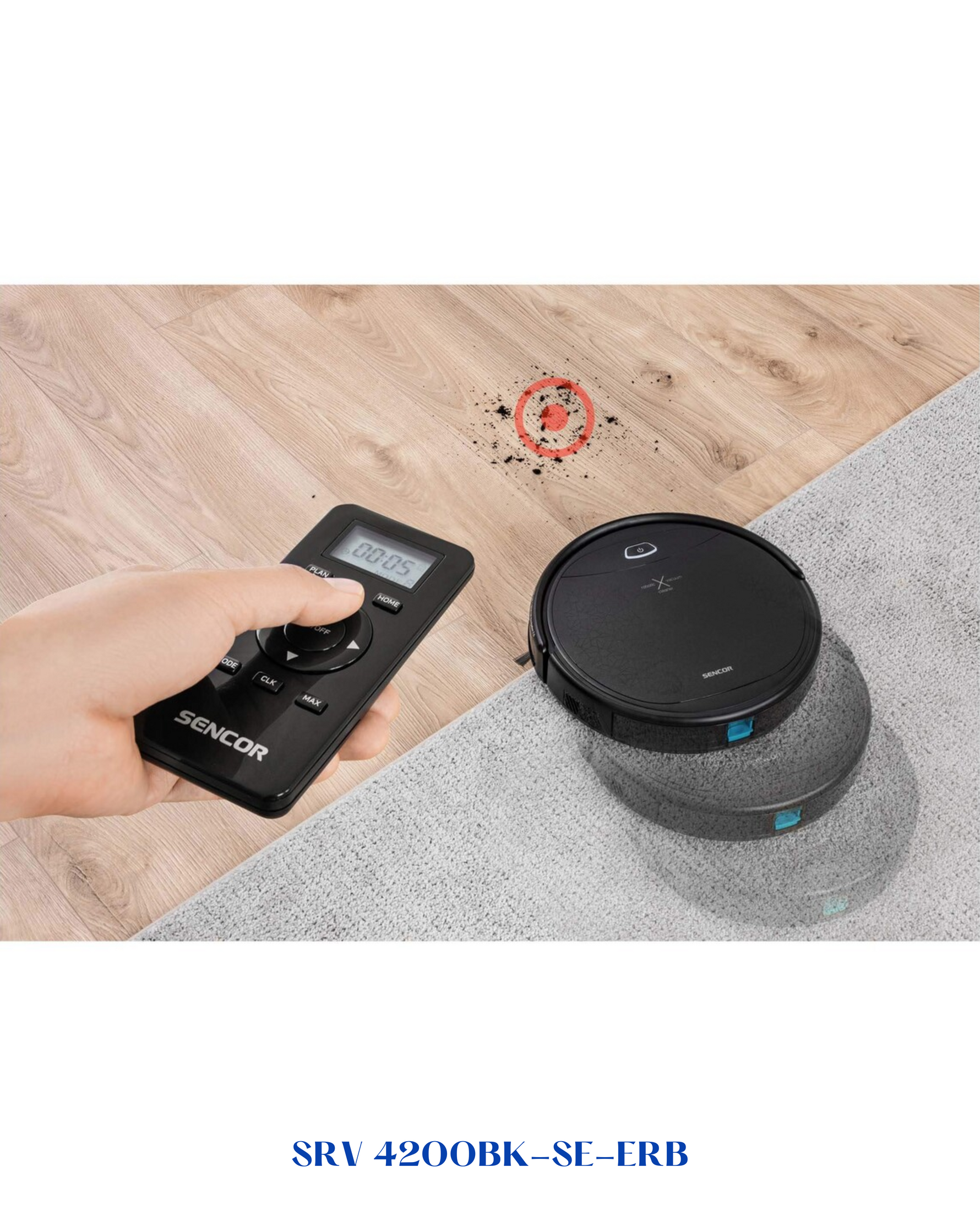 SENCOR ROBOTIC VACUUM CLEANER 25W