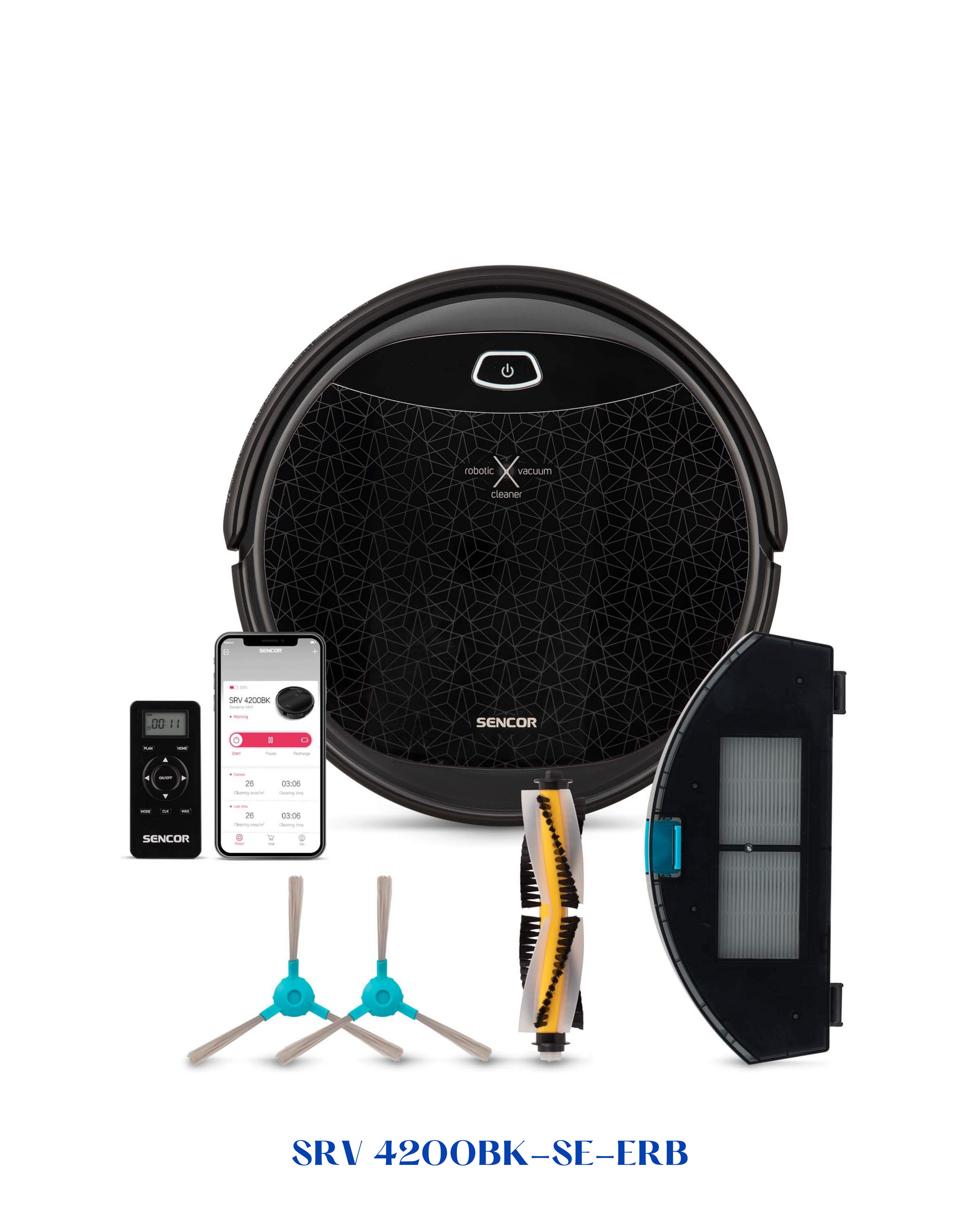 SENCOR ROBOTIC VACUUM CLEANER 25W