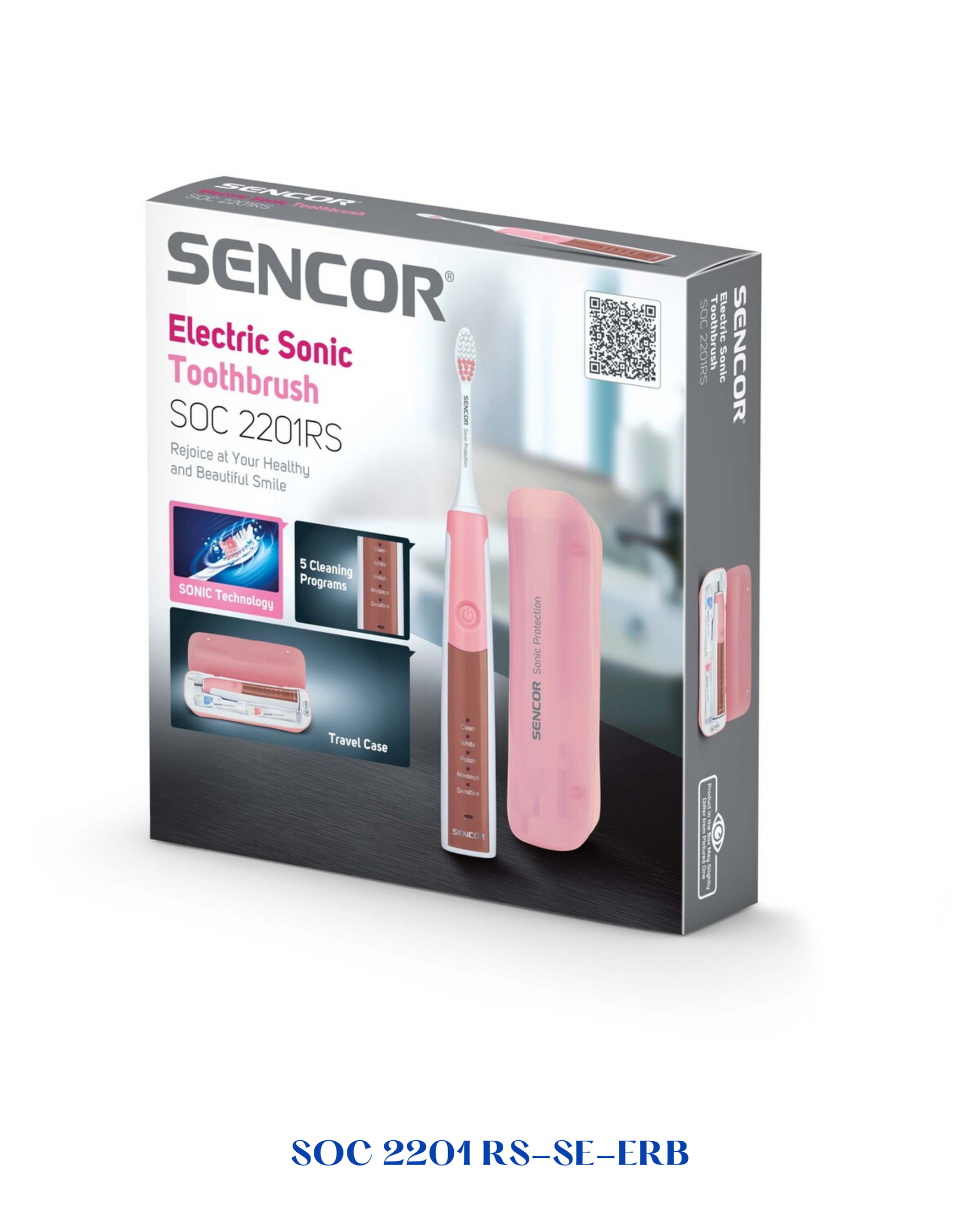 SENCOR SONIC ELECTRIC TOOTHBRUSH 45000 STROKES