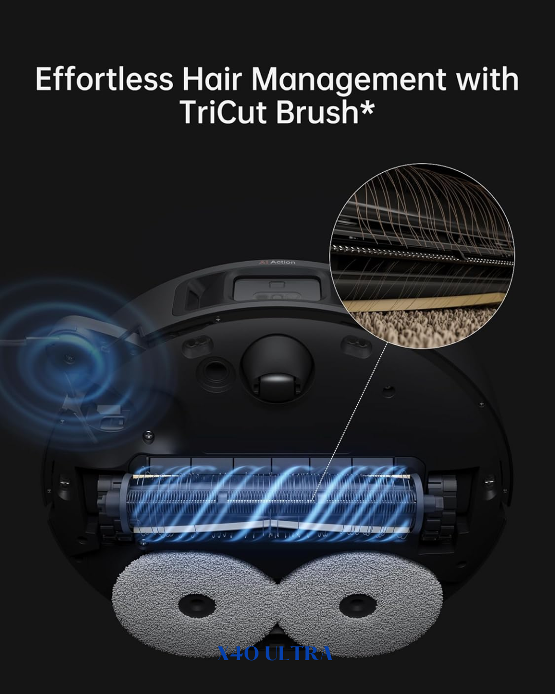 DREAME X40 ULTRA ROBOT VACUUM AND MOP-12000P
