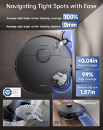 DREAME X40 ULTRA ROBOT VACUUM AND MOP-12000P