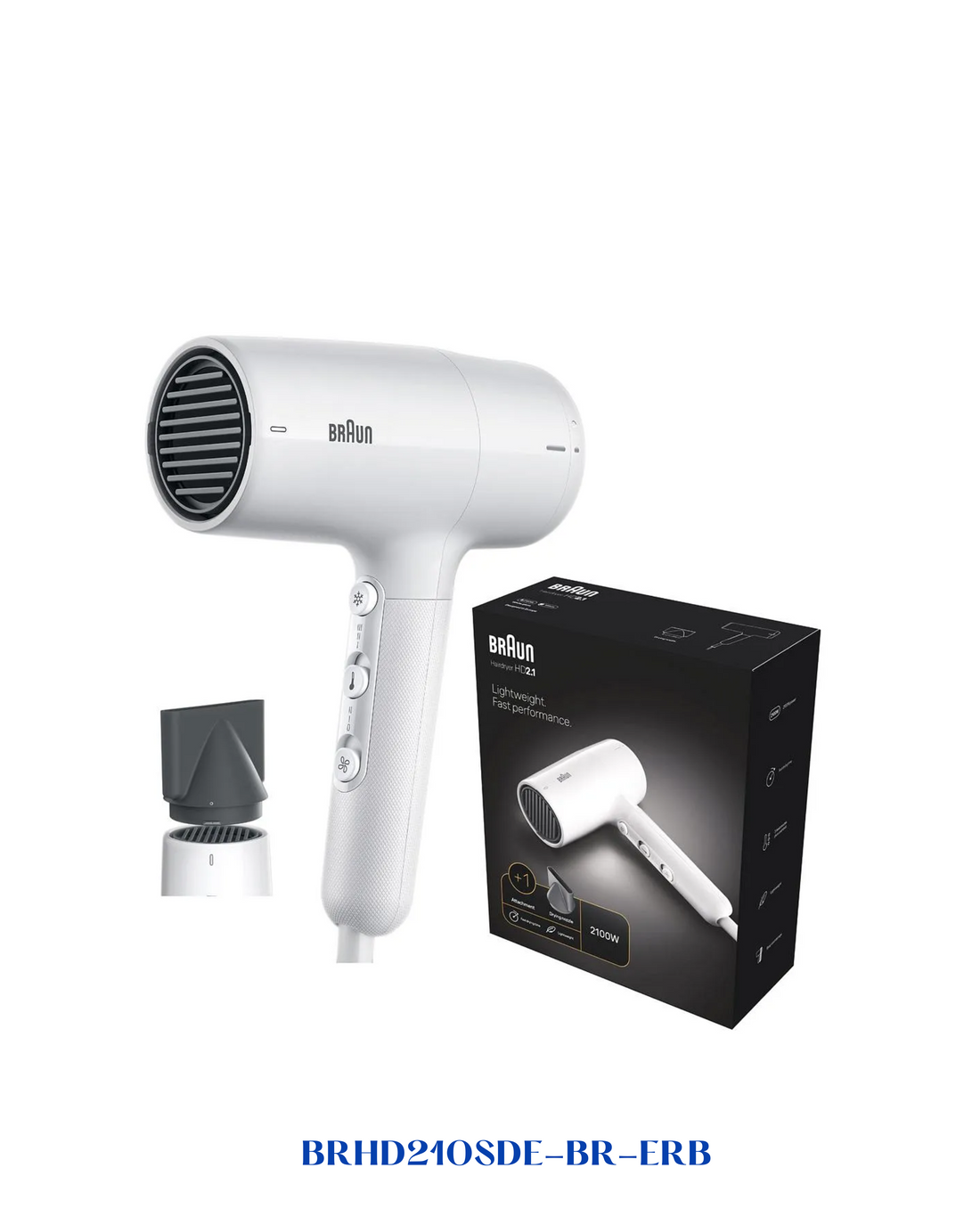 BRAUN SATIN HAIR 3 POWERPERFECTION DRYER HD380 2000W