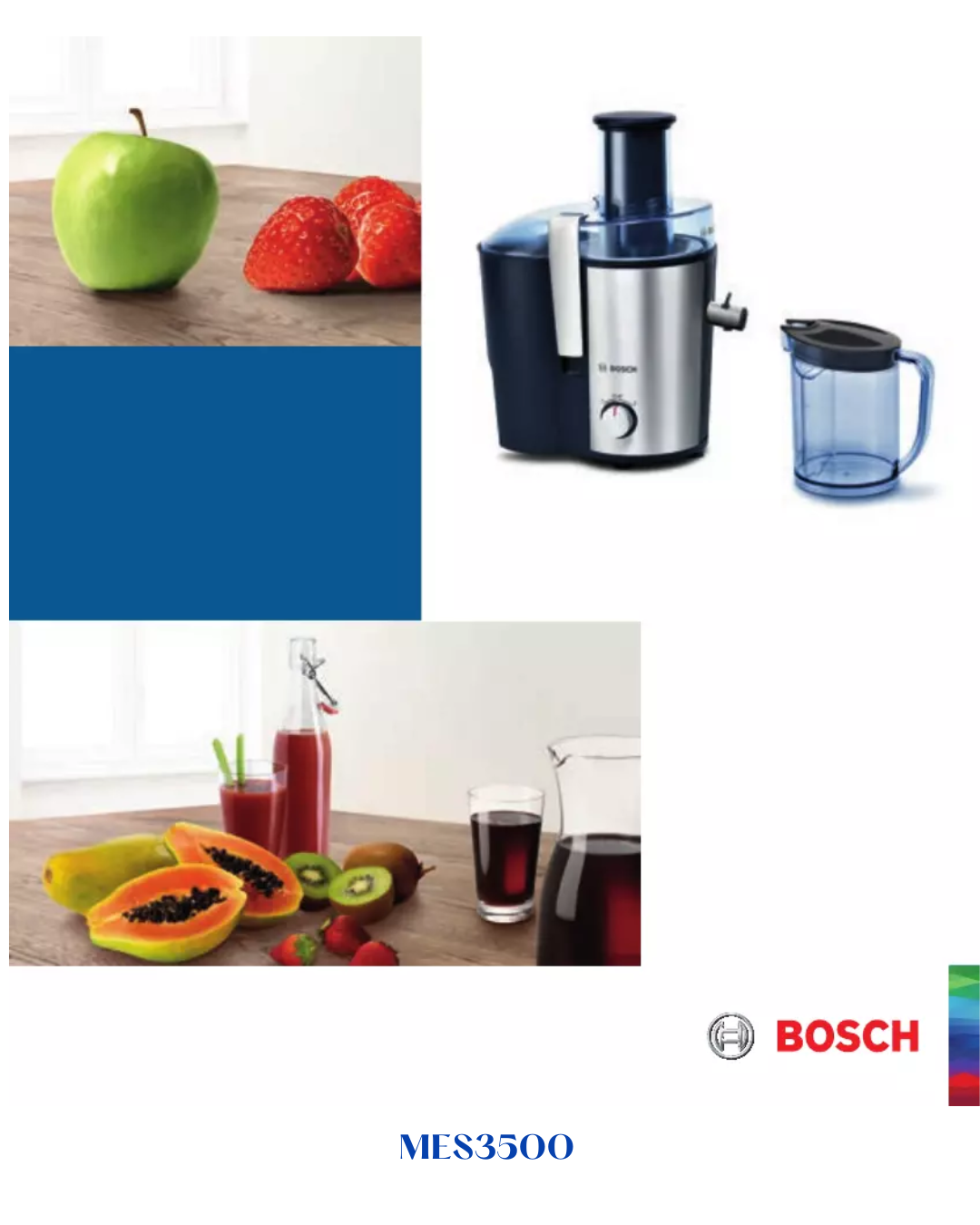 BOSCH VITAJUICE 3 CENTRIFUGAL JUICER 700W