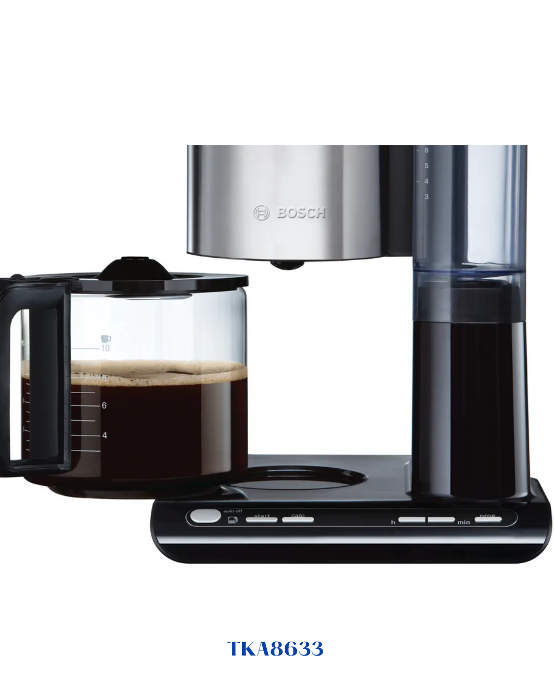 BOSCH STYLINE COFFEE MAKER BLACK, 1160W, 1.4L