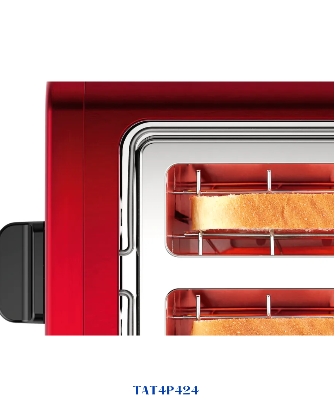 BOSCH COMPACT TOASTER DESIGNLINE RED 820-970W
