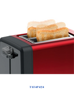 BOSCH COMPACT TOASTER DESIGNLINE RED 820-970W