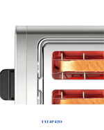 BOSCH  COMPACT TOASTER DESIGNLINE STAINLESS STEEL 820-970W