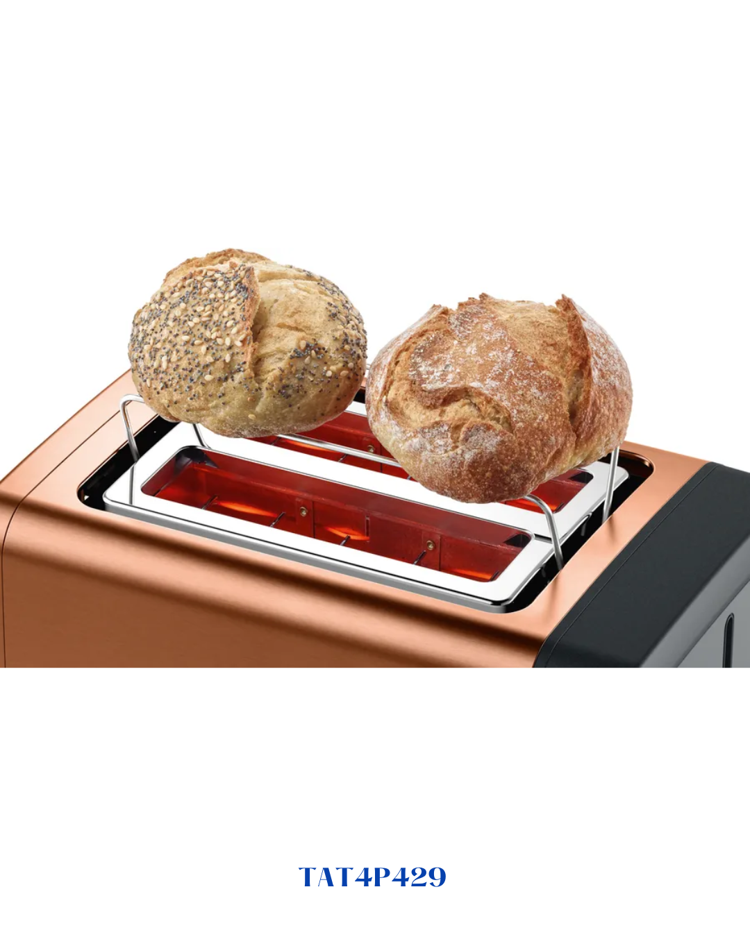 BOSCH COMPACT TOASTER DESIGNLINE COPPER 970W