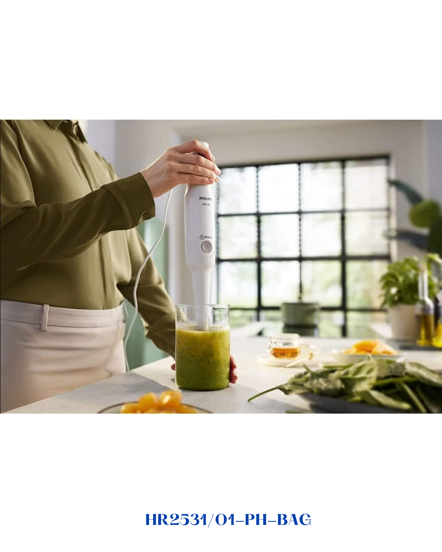 PHILIPS DAILY COLLECTION PROMIX HAND BLENDER 650W