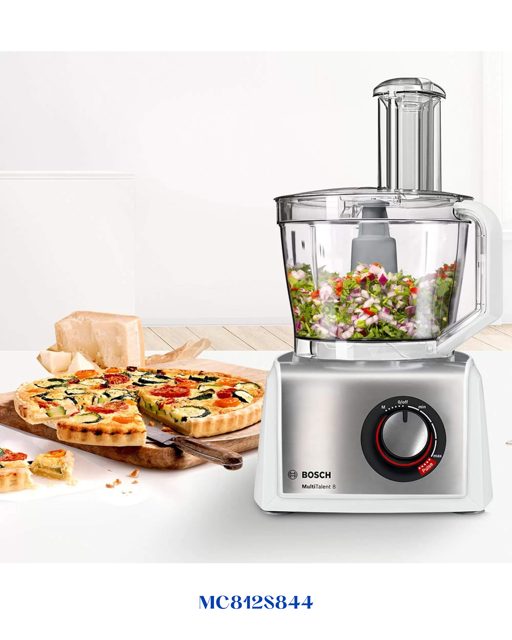 BOSCH  FOOD PROCESSOR 1250 W-3.9 L-محضرة طعام بوش