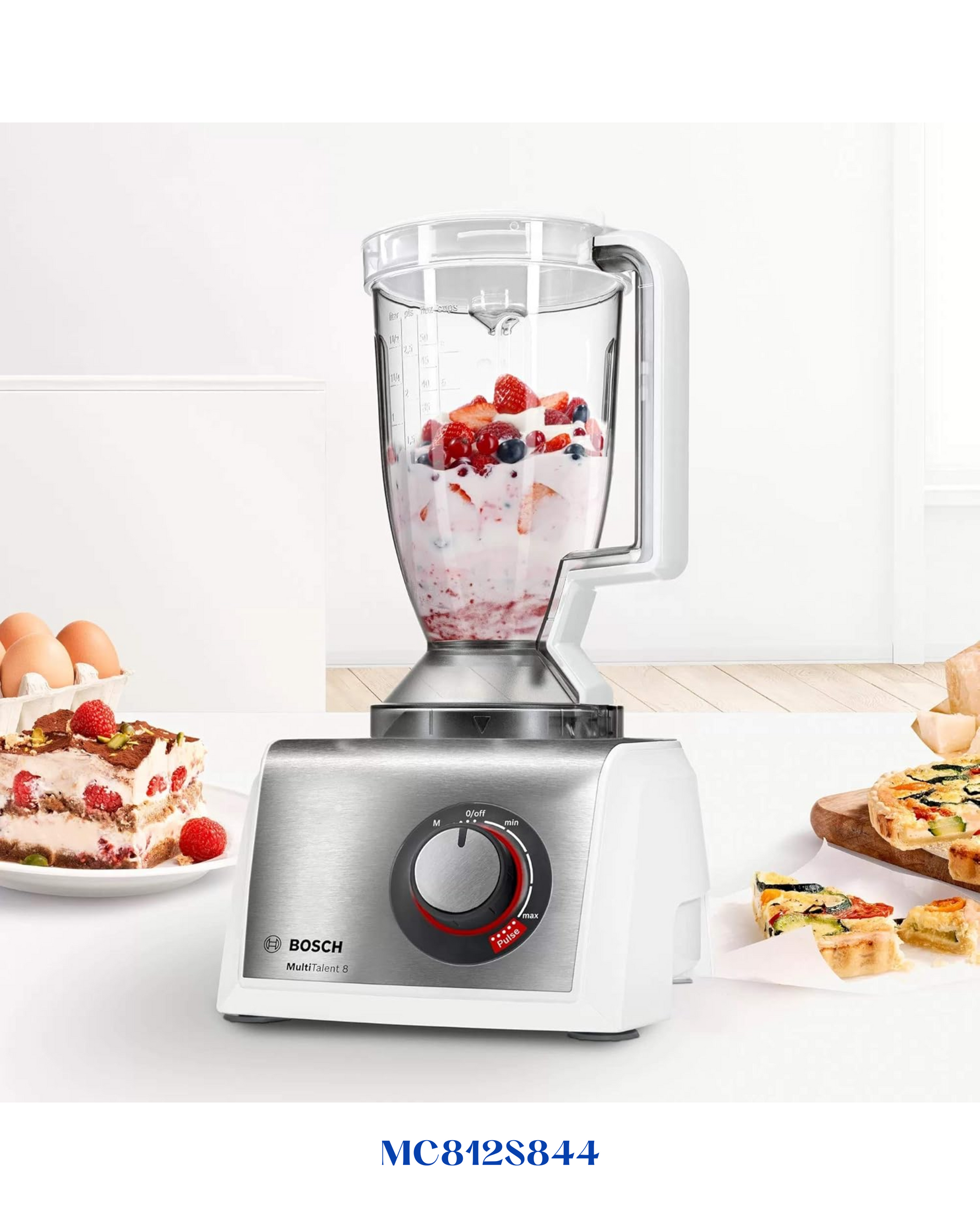 BOSCH  FOOD PROCESSOR 1250 W-3.9 L-محضرة طعام بوش