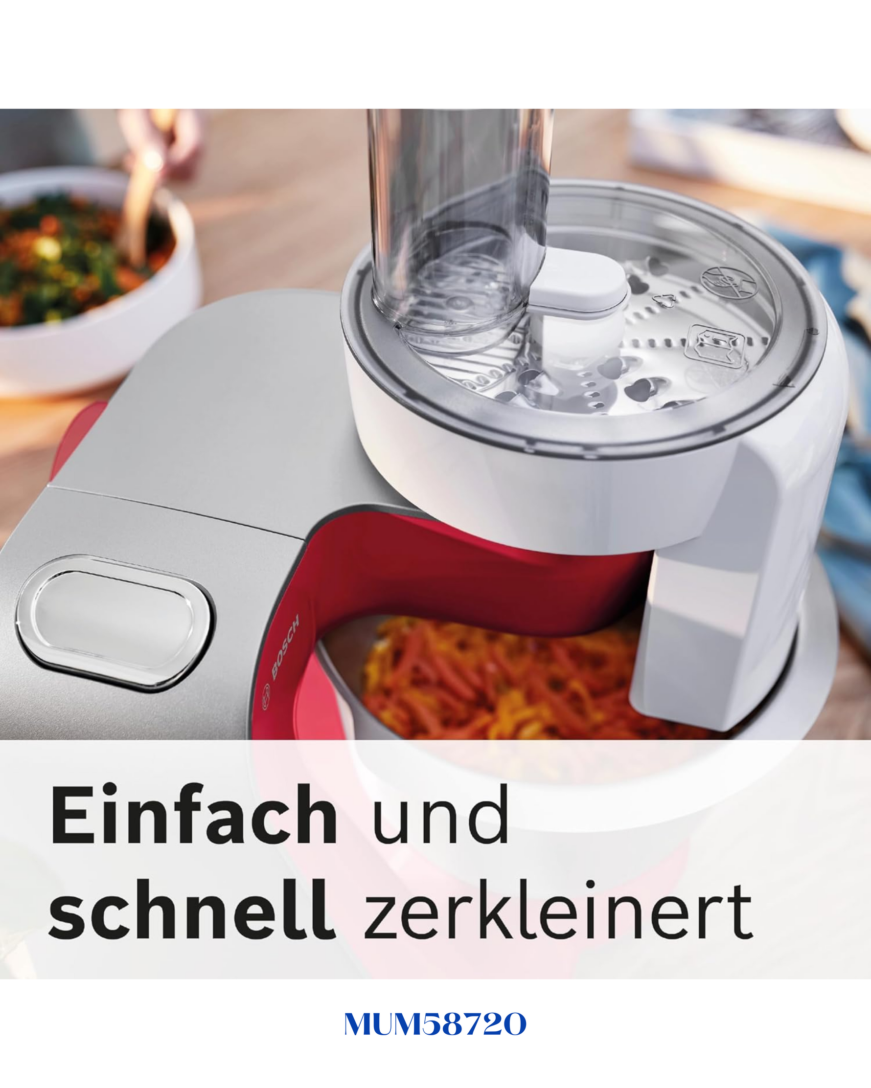 BOSCH KITCHEN MACHINE MUM 5 1000 W-3.9 L-  ماكينة المطبخ بوش