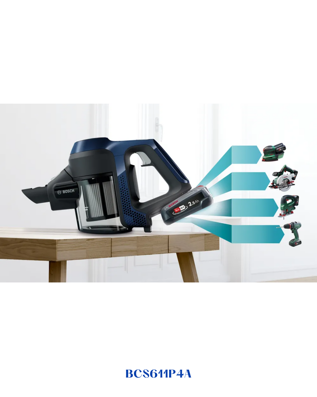 BOSCH SERIE | 6 CLEANER UNLIMITED 18V--مكنسة بوش قابلة للشحن