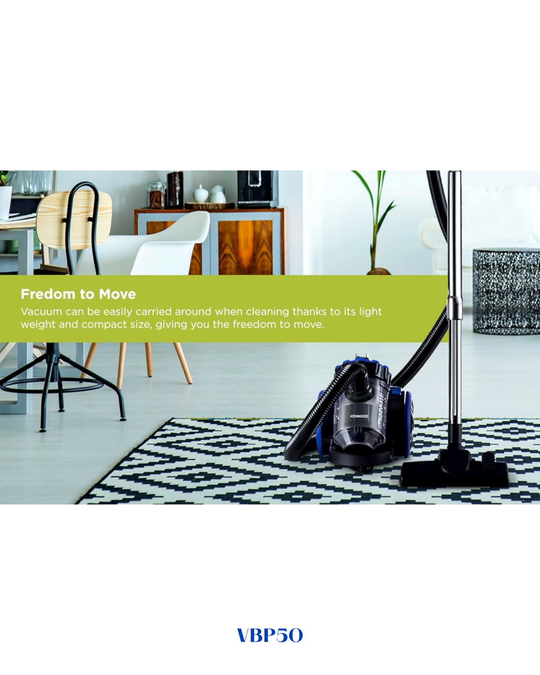 KENWOOD  BAGLESS VACUUM CLEANER, 1800W