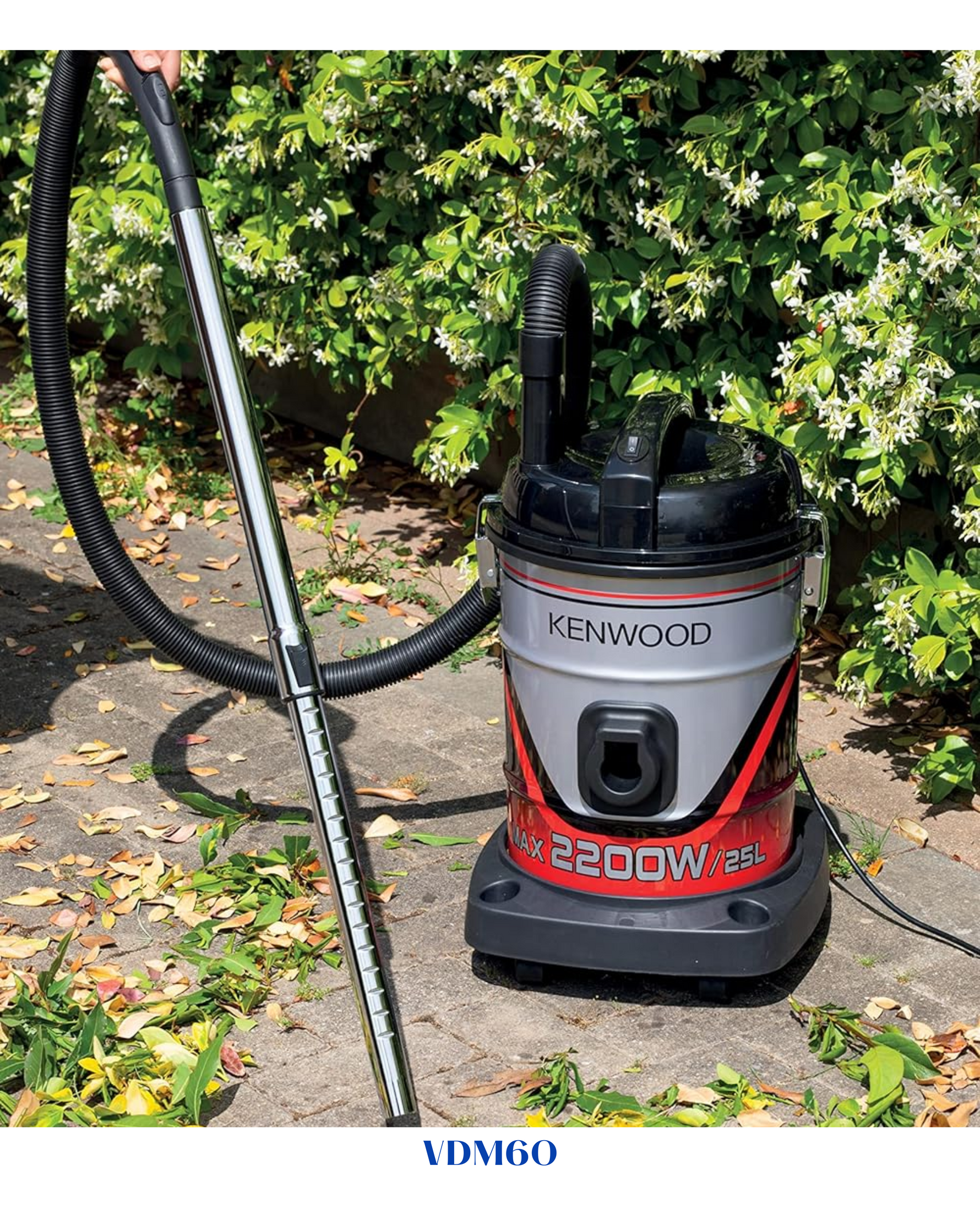 KENWOOD DRUM VACUUM CLEANER 25L-2200W