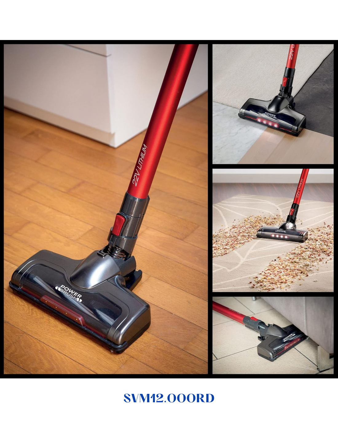 KENWOOD CORDLESS VACUUM 2-IN-1 22.2V45MIN
