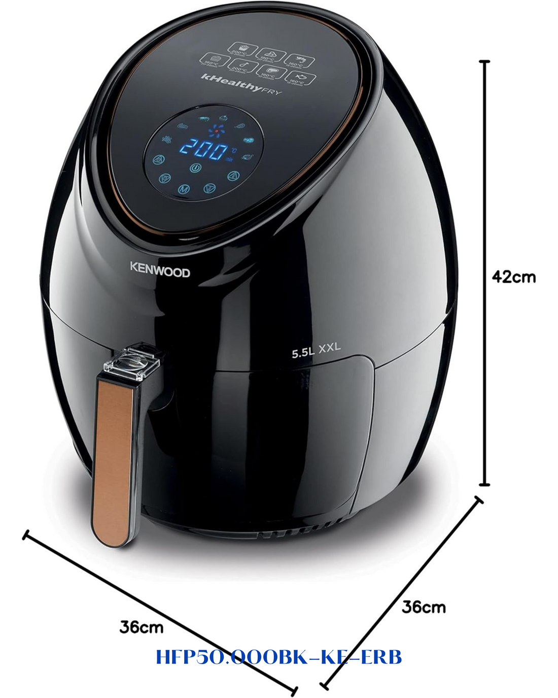 KENWOOD AIR FRYER 5.5L-1800W