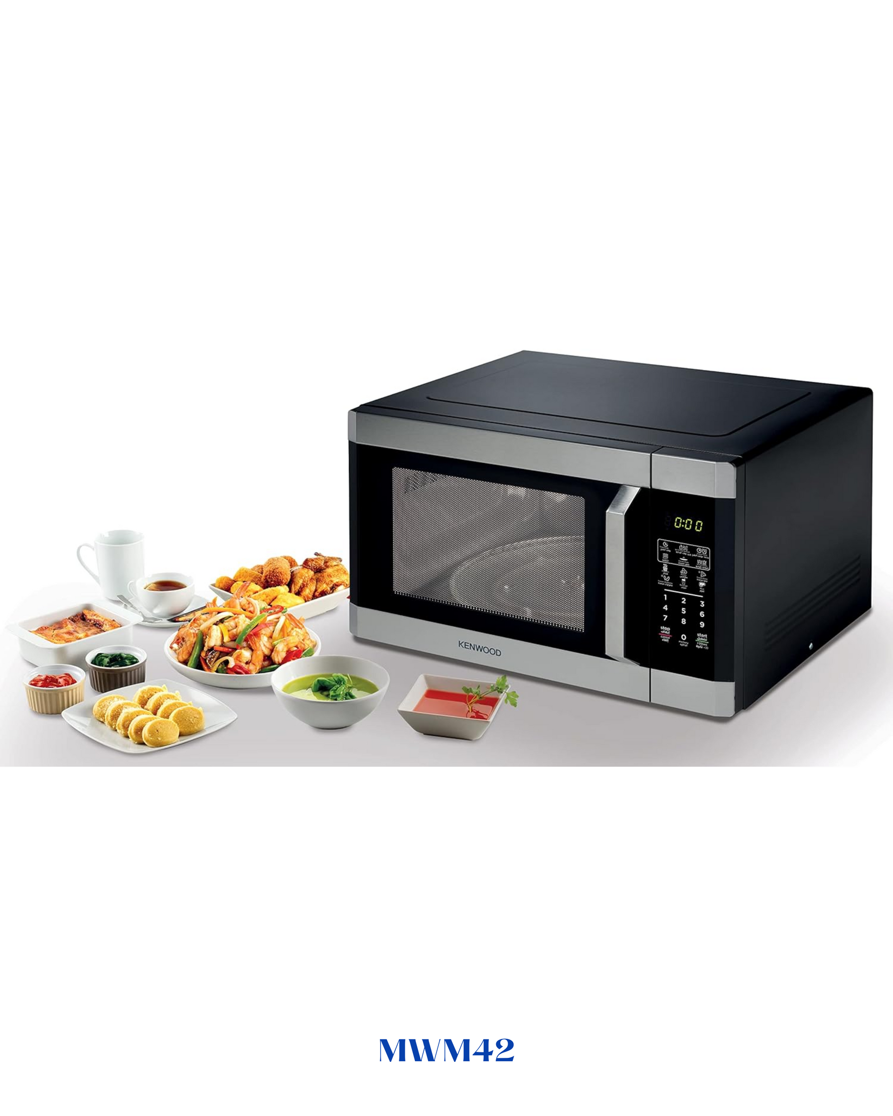 KENWOOD  MICROWAVE OVEN - GRILL42L-1100W